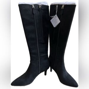 Aerosols EPIC Faux Suede Knee High Boots Women’s Size 7.5 Retails 130